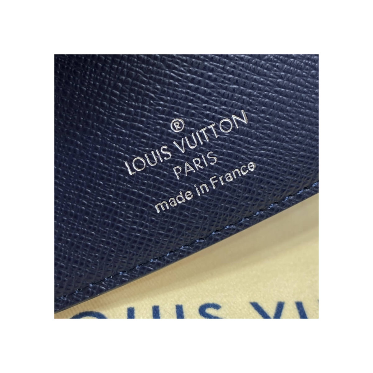 Louis Vuitton Blue Multiple Wallet M80458