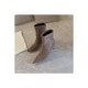 Jimmy Choo Louella 85 Stretch-Suede Sock Boots J170