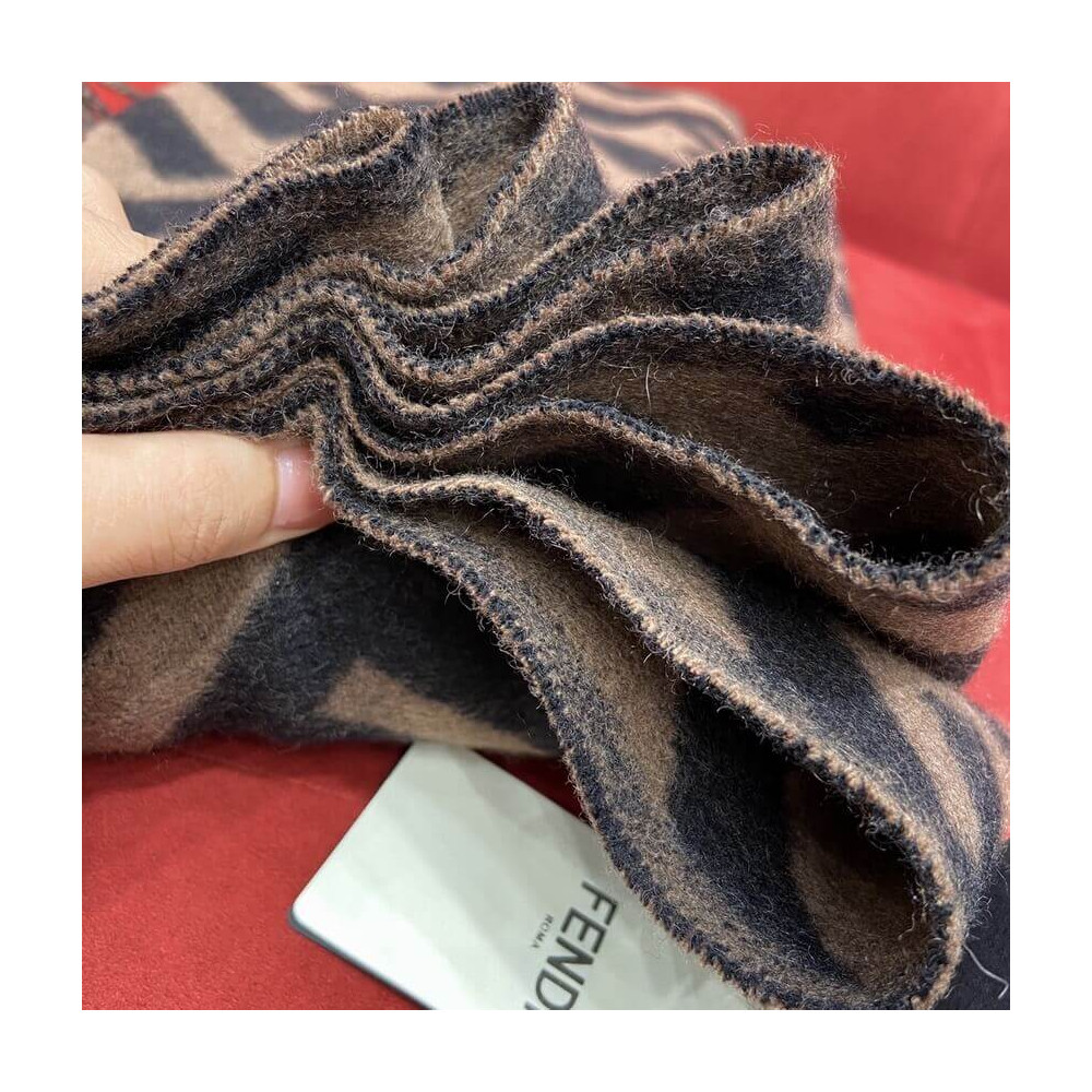 Fendi Cashmere FF Logo Scarf FXT260