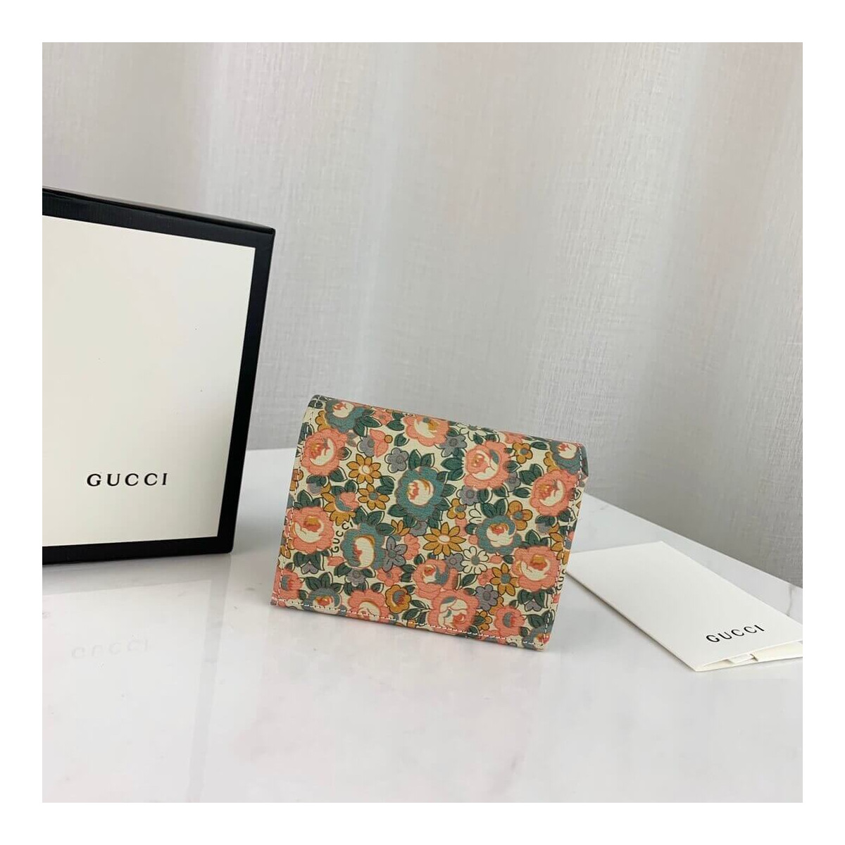 Gucci Horsebit 1955 Liberty London Card Case 621887