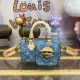 Louis Vuitton Monogram Denim Nano Speedy M82950