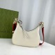 Gucci White Leather Attache Small Shoulder Bag 699409