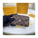 Louis Vuitton Damier Ebene Card Holder Recto Verso N60405 N60406