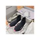 Balenciaga Speed 2.0 Knit Sock Sneakers 617239 Metallic Black/White/Pink