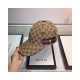 Gucci Original GG Canvas Baseball Hat with Web 200036