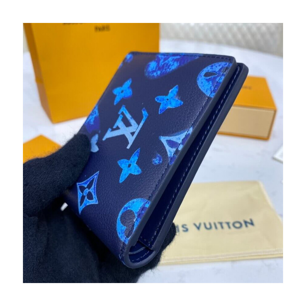 Louis Vuitton Monogram Pattern Slender Wallet M80464