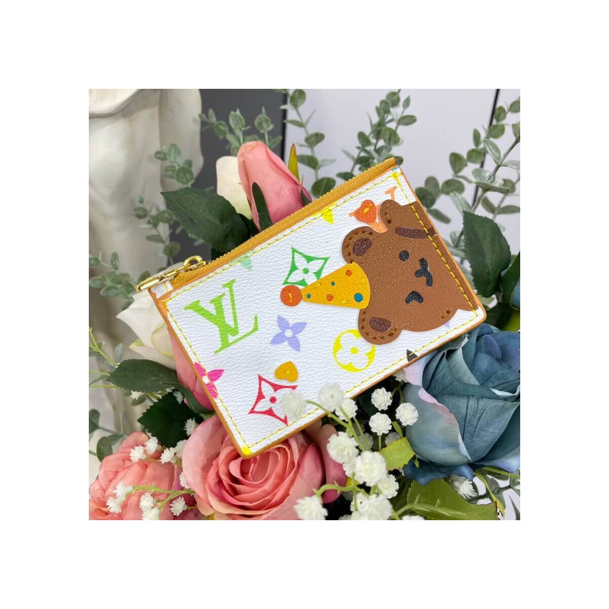 Louis Vuitton Happy Bear Coin &amp; Card Holder