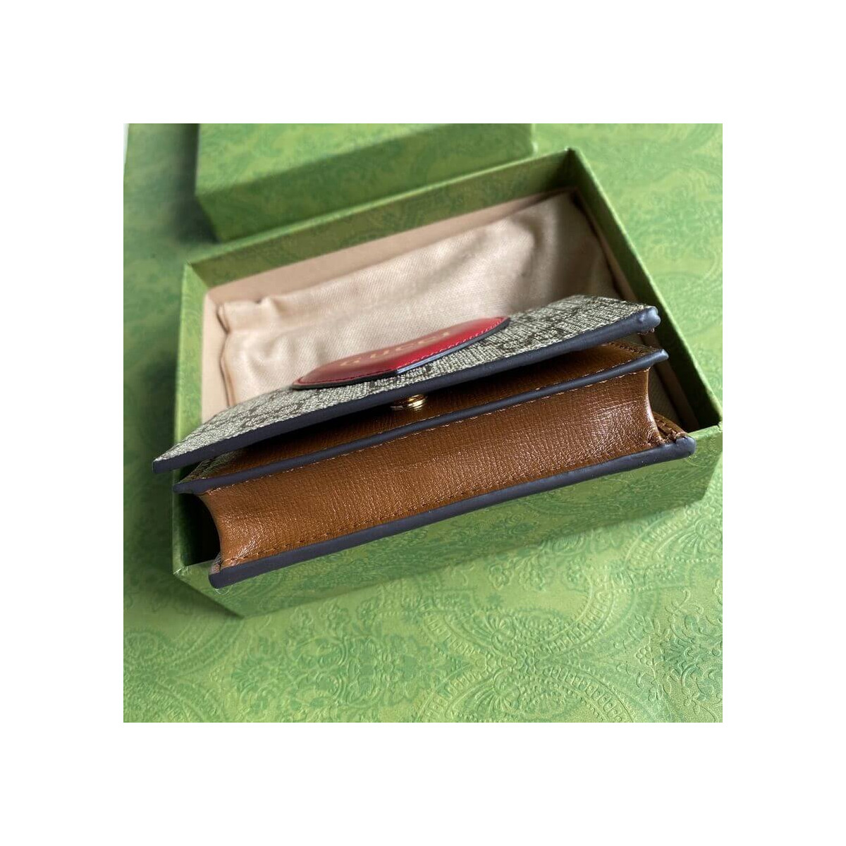 Gucci Valentine&#039;s Day Card Case Wallet 648848