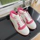 Gucci MAC80 Interlocking G Leather Sneakers Pink/White 749909