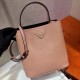 Prada Saffiano Leather Medium Panier Bag 1BA212