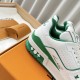 Louis Vuttion LV Trainer Sneaker Green 1ABFB0