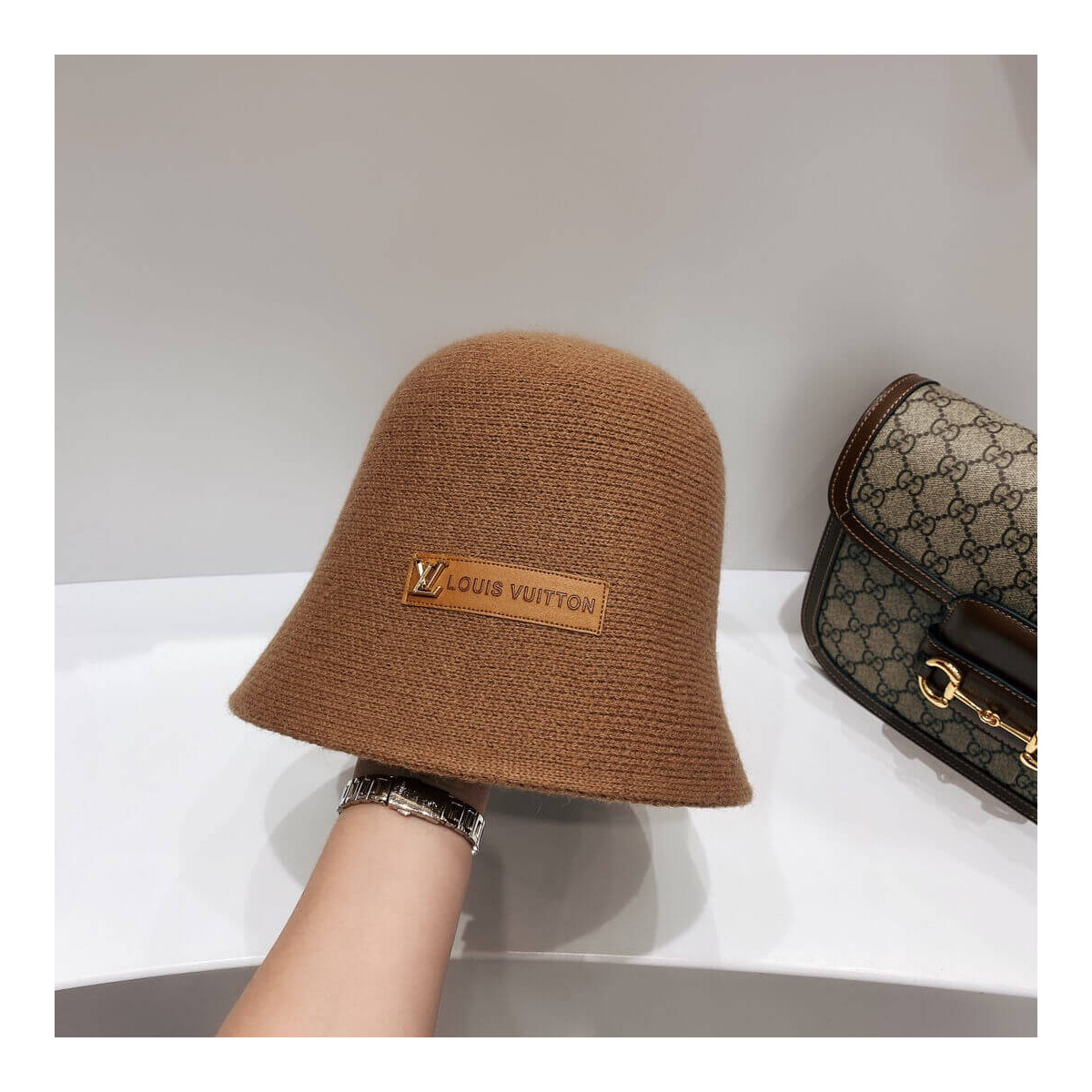 Louis Vuitton Bucket Hat In Wool Cloth 1099