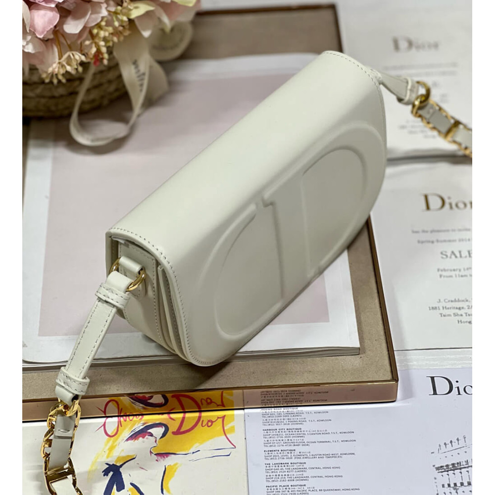 Christian Dior Box Calfskin Signature Bag With Strap M9280