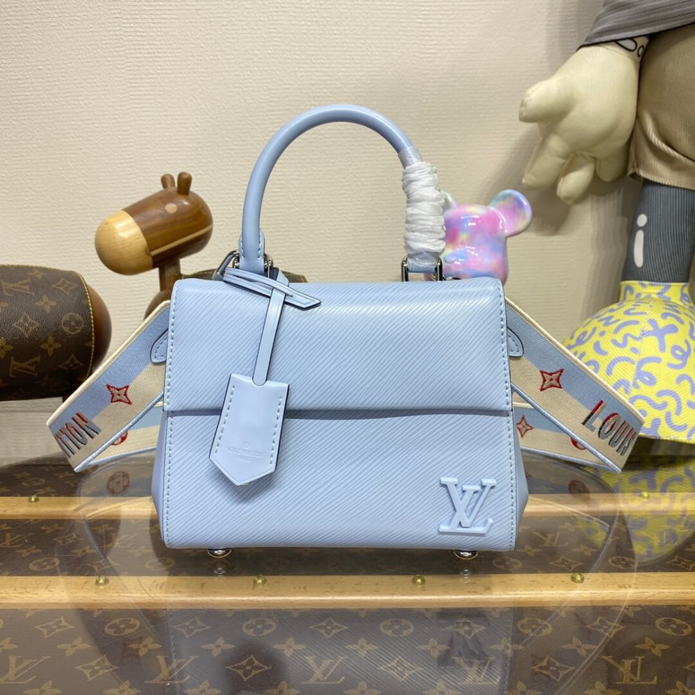 Louis Vuitton Epi Leather Cluny Mini M22617 Cloud Blue