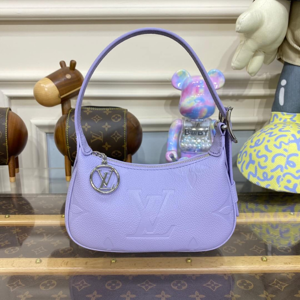 Louis Vuitton Monogram Empreinte Mini Moon Bag