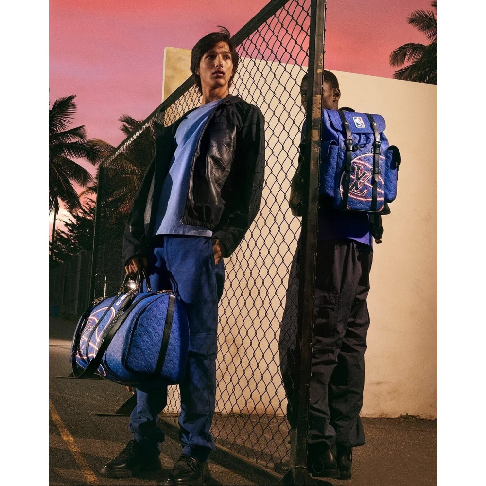 Louis Vuitton LVxNBA Christopher MM Backpack M21104 Blue