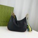 Gucci Black Leather Attache Small Shoulder Bag 699409