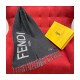 Fendi Grey Wool And Cashmere Scarf FXT334