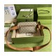 Gucci Belt Bag with Interlocking G in Brown GG Supreme 682933