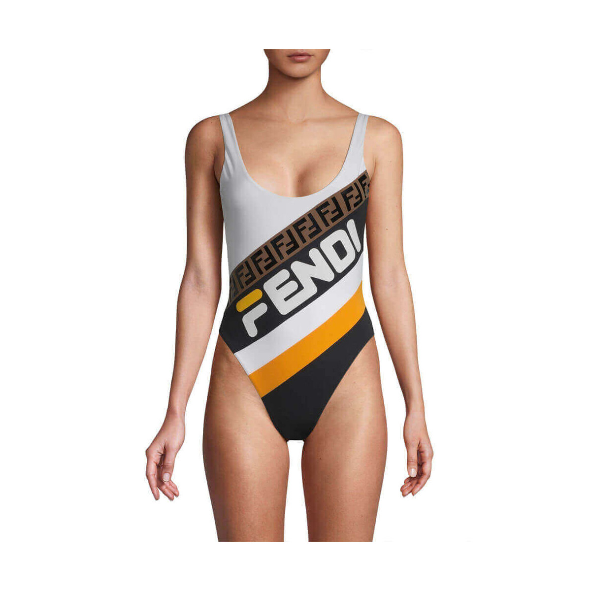 Fendi x Fila One Piece Swimsuit B924