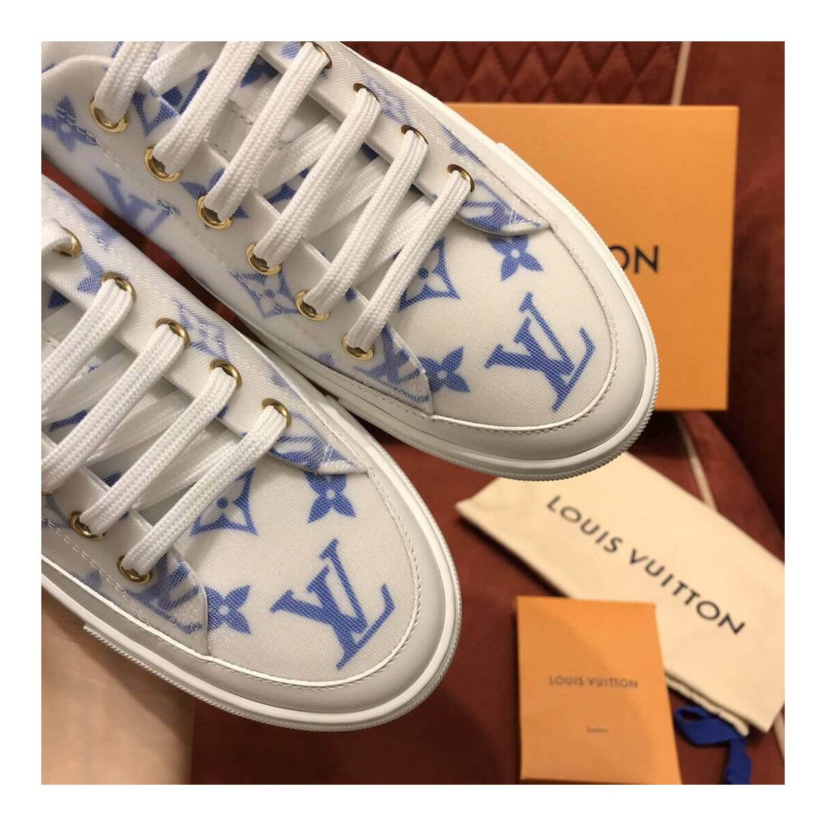 Louis Vuitton Stellar Open Back Sneaker 1A65YG