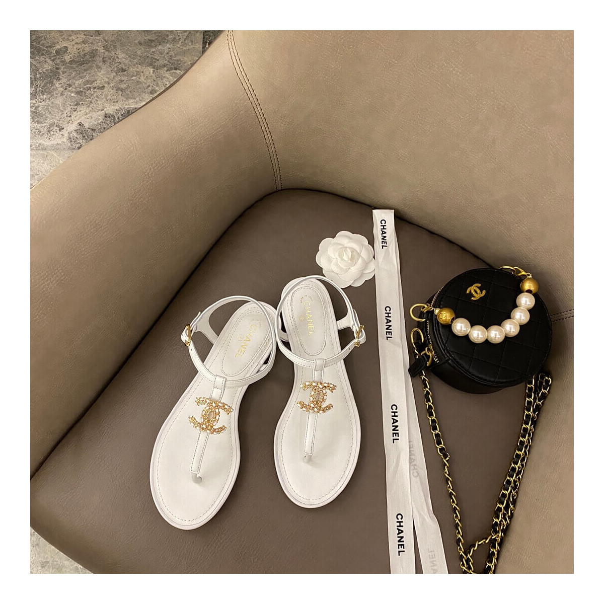 Chanel Double C Sandal G36238