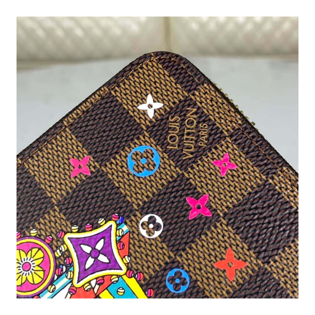 Louis Vuitton Christmas Animation 2020 Zippy Wallet N60403