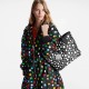 Louis Vuttion Yayoi Kusama Neverfull MM M46390 Black/White