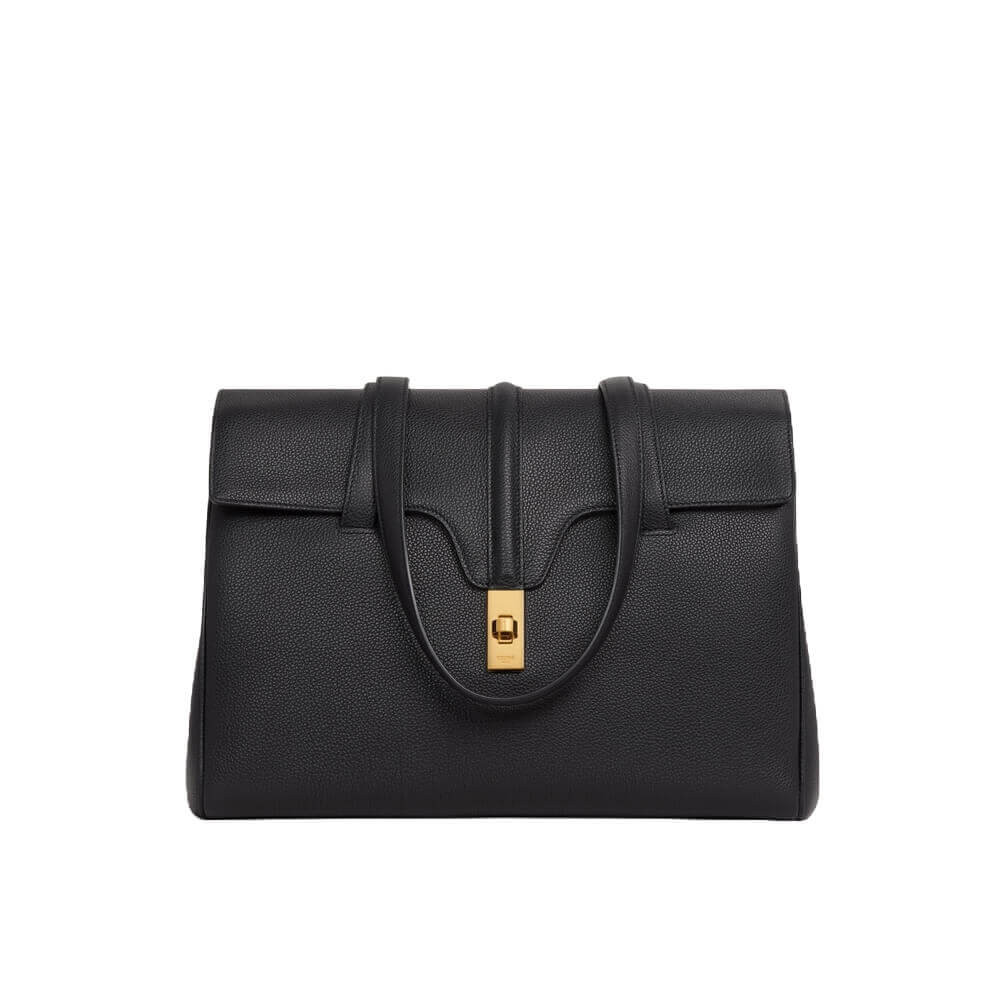 Celine Medium Soft 16 Bag In Grained Calfskin 195543