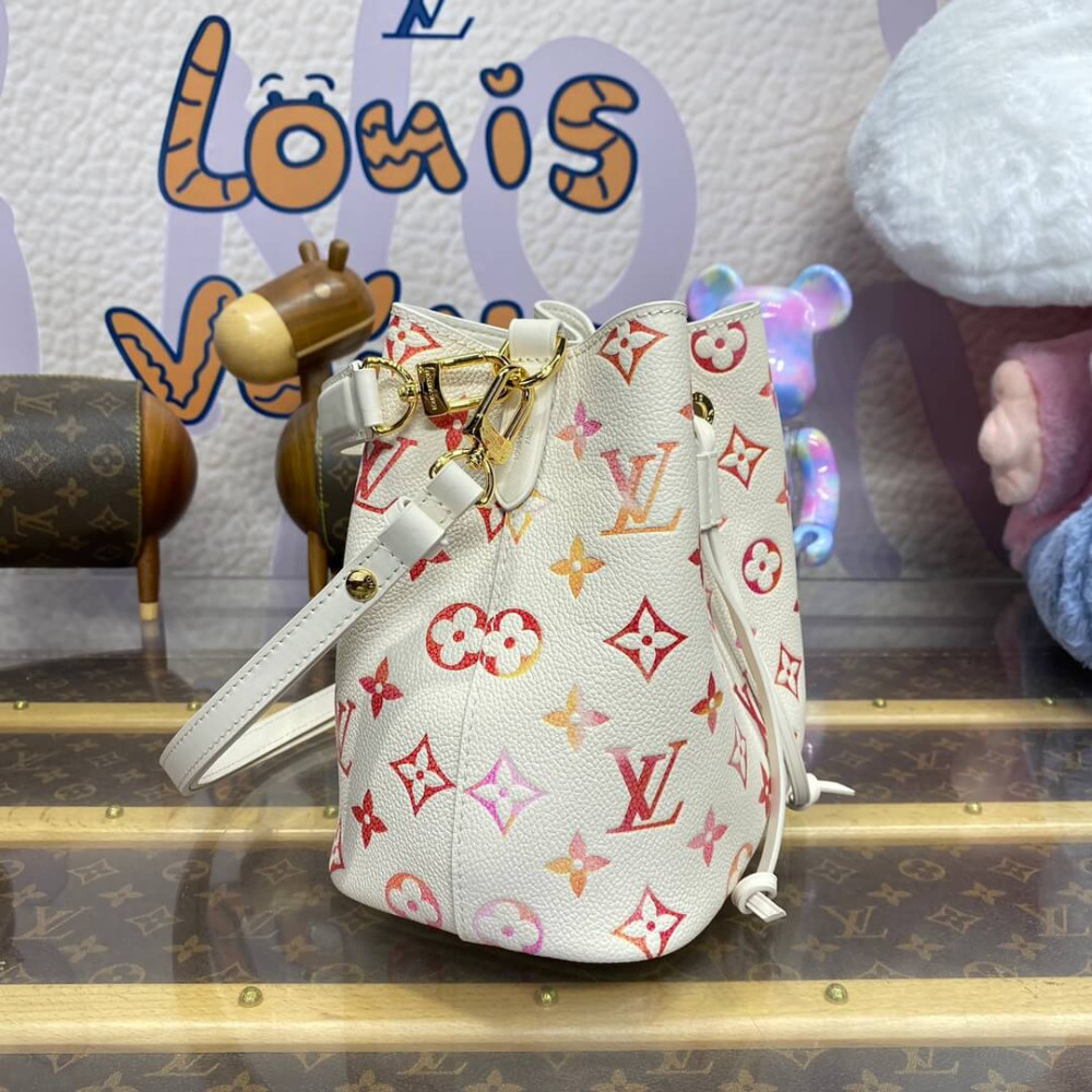 Louis Vuttion Neonoe BB Bucket Bag M24649 Sunrise Aquarelle