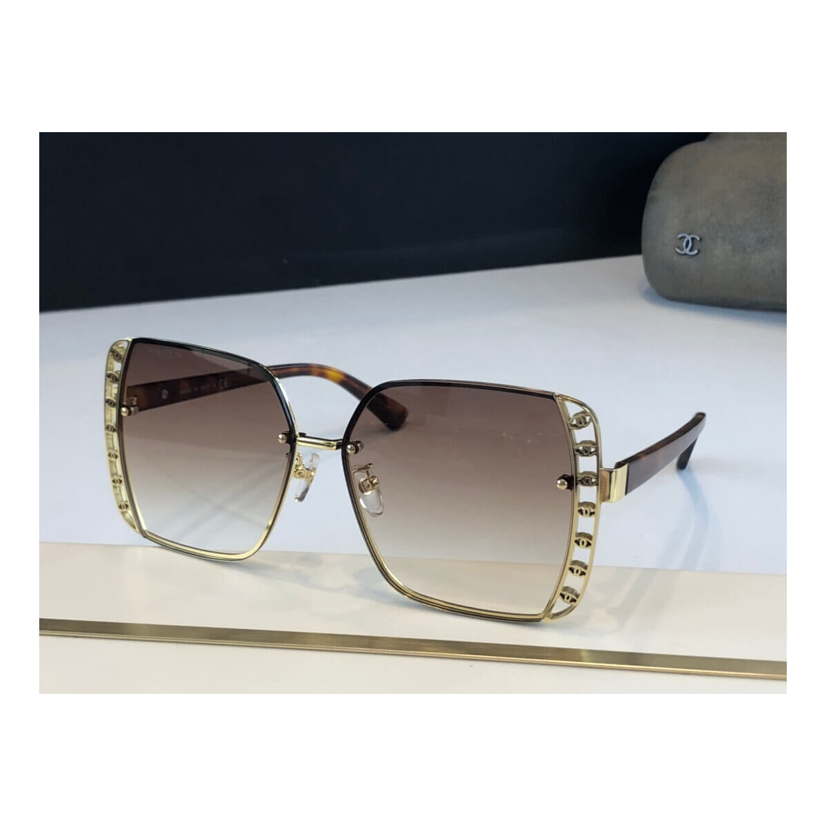 Chanel Rectangle Sunglass 71613