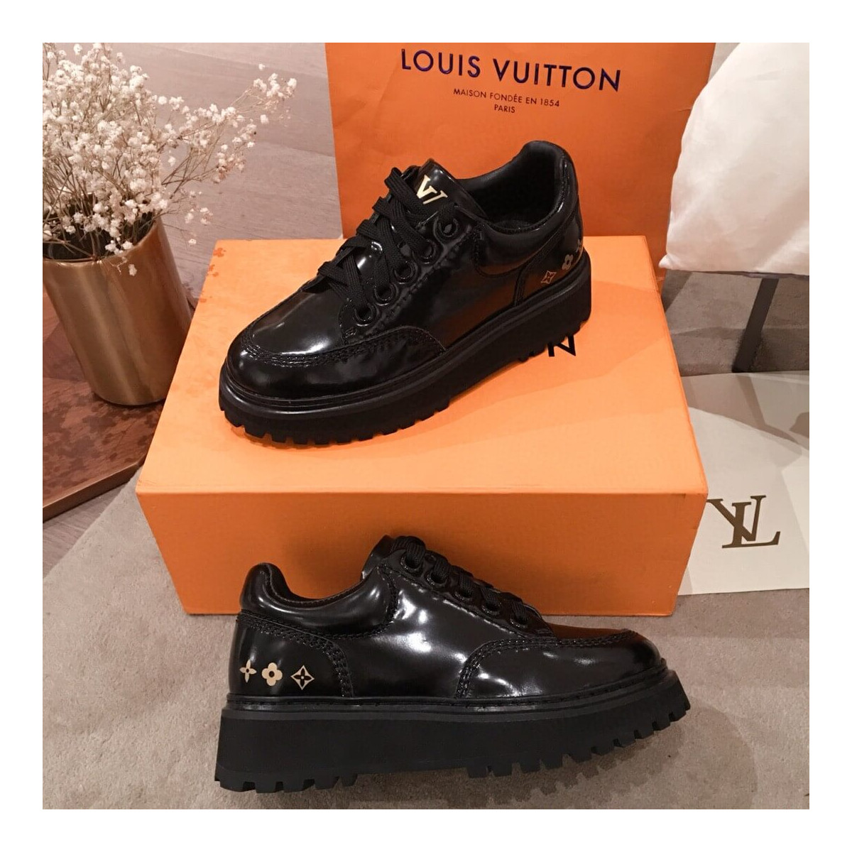 Louis Vuitton Beverly Hills Sneaker 1A46OW Black