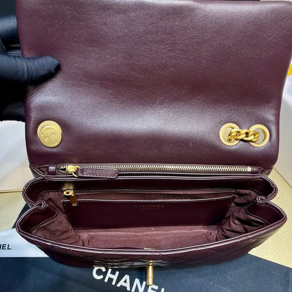 Chanel Lambskin Flap Bag AS3609