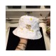 Chanel Flower and Lace Fedora Hat D011