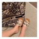 Christian Dior Logo Leather Mule D20603