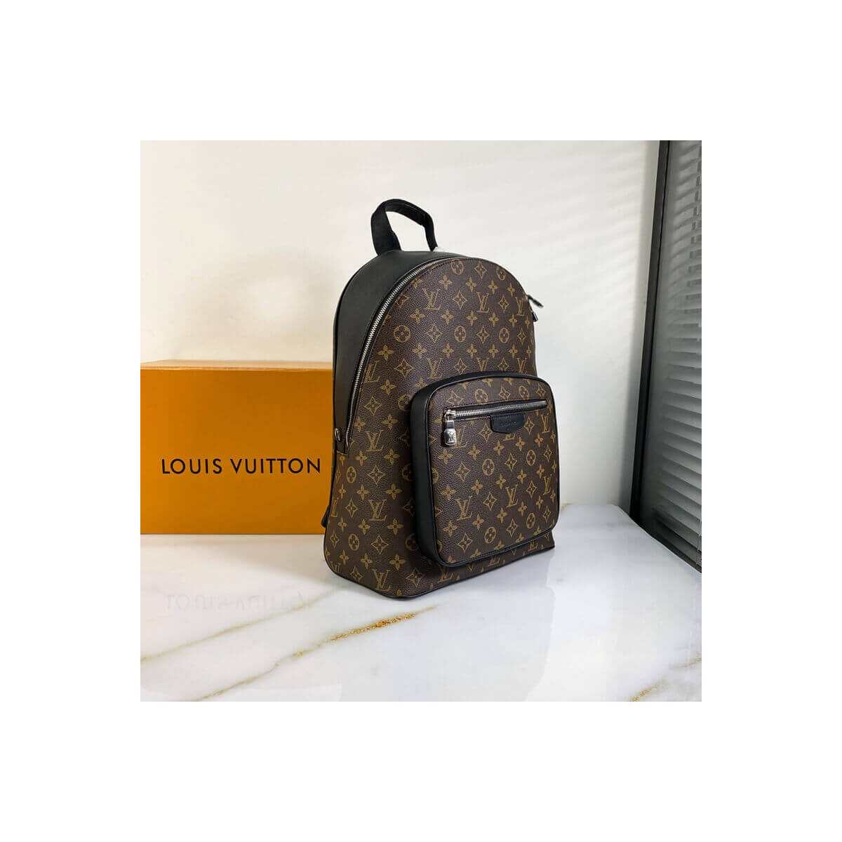 Louis Vuitton Monogram Canvas Josh Backpack M45349