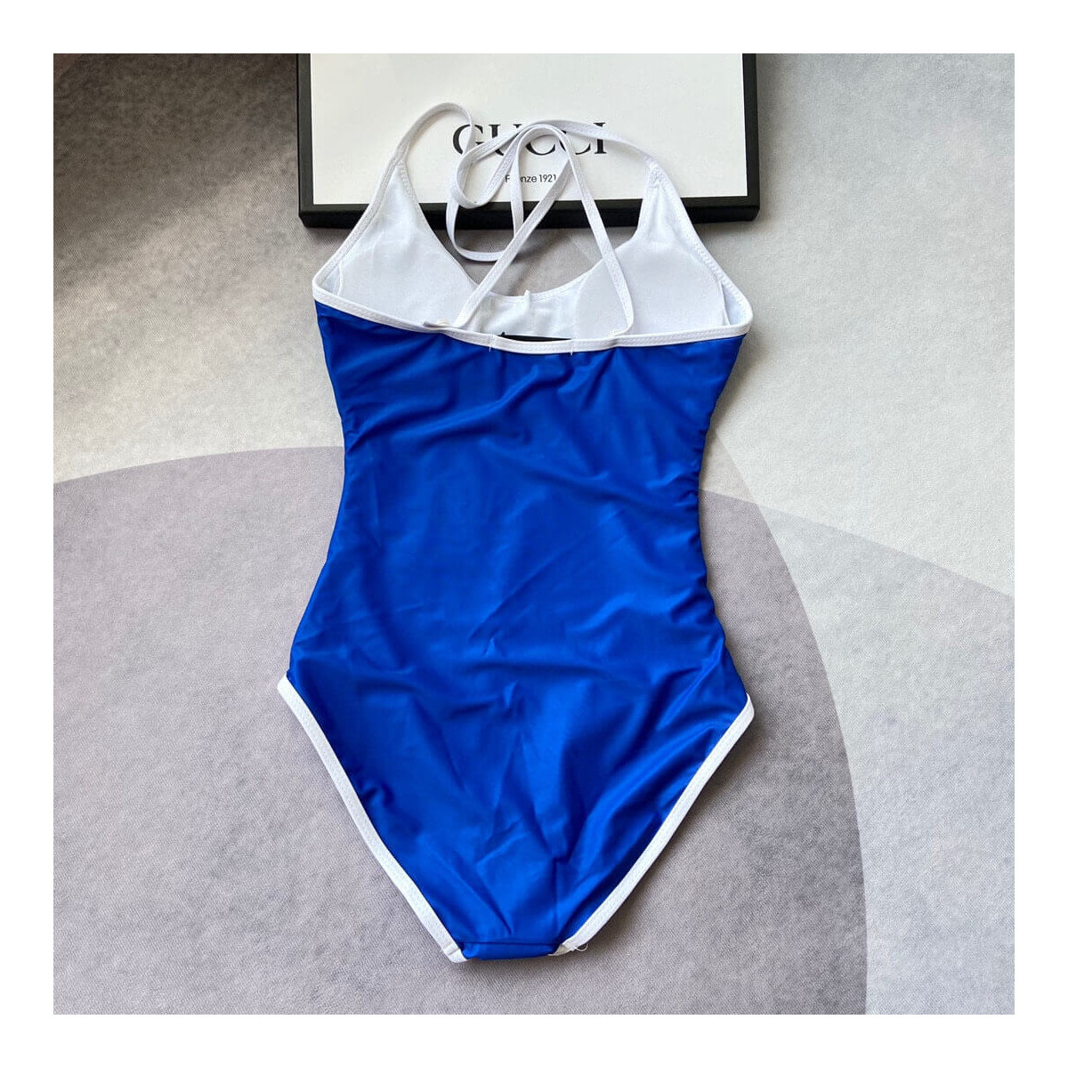 Gucci Logo Print Swimsuit 514977