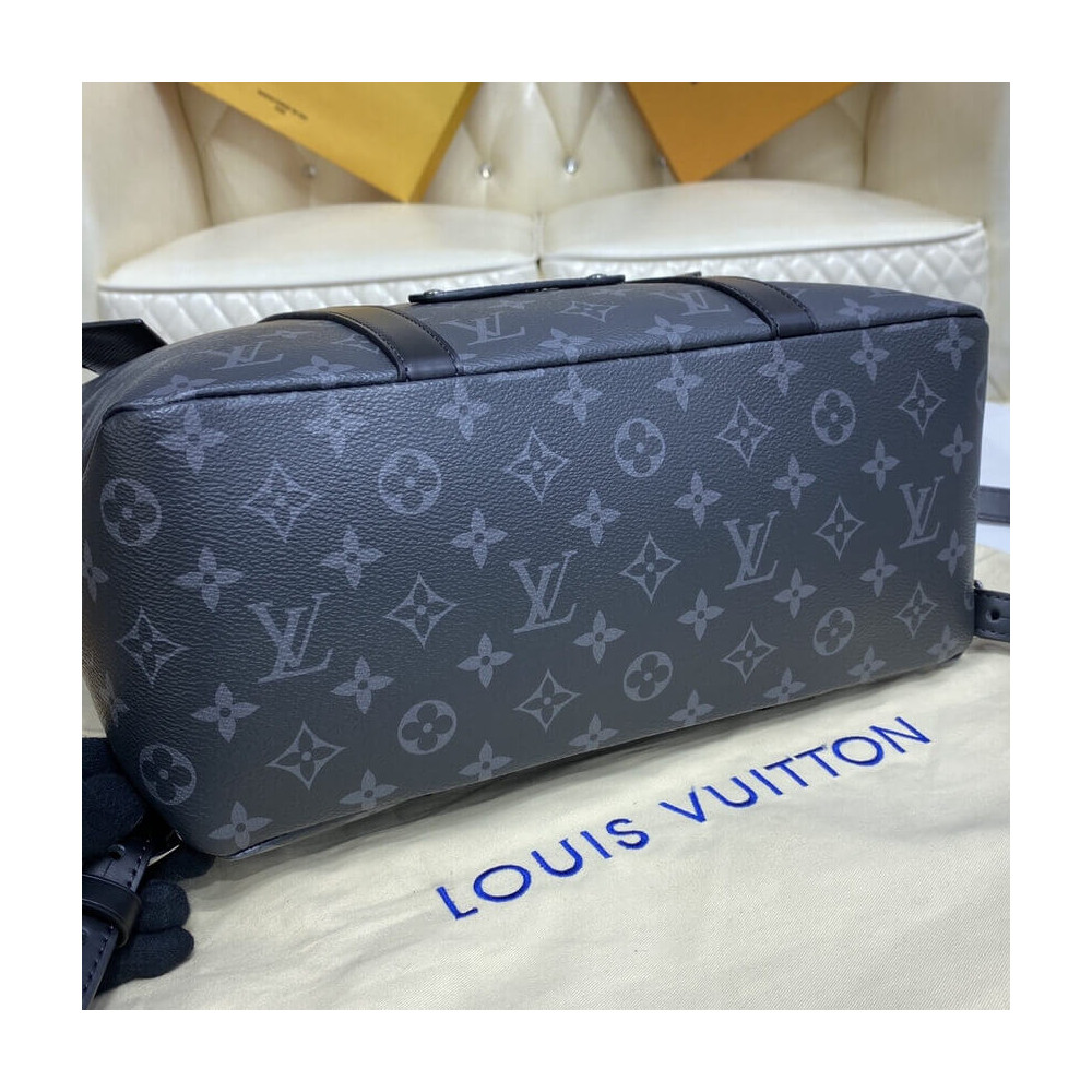 Louis Vuitton Monogram Eclipse Canvas Tote Backpack M45221