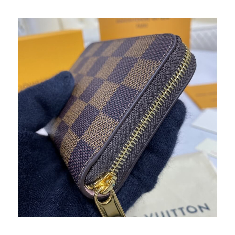 Louis Vuitton Damier Ebene Zippy Coin Purse N60213