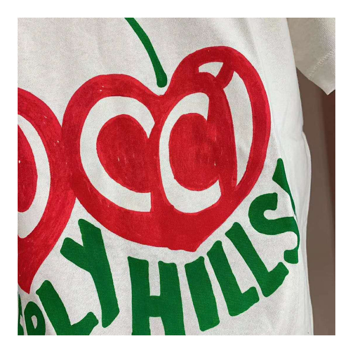 Gucci &quot;Beverly Hills&quot; Cherry Print T-Shirt 580762