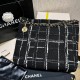 Chanel 22 Small Handbag AS3260 in Multicolor Tweed