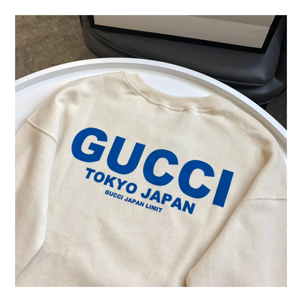 Gucci Embroidered Doraemon Logo Sweatshirt 617965