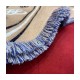 Fendi Wool Scarf In Beige/Blue FXT085