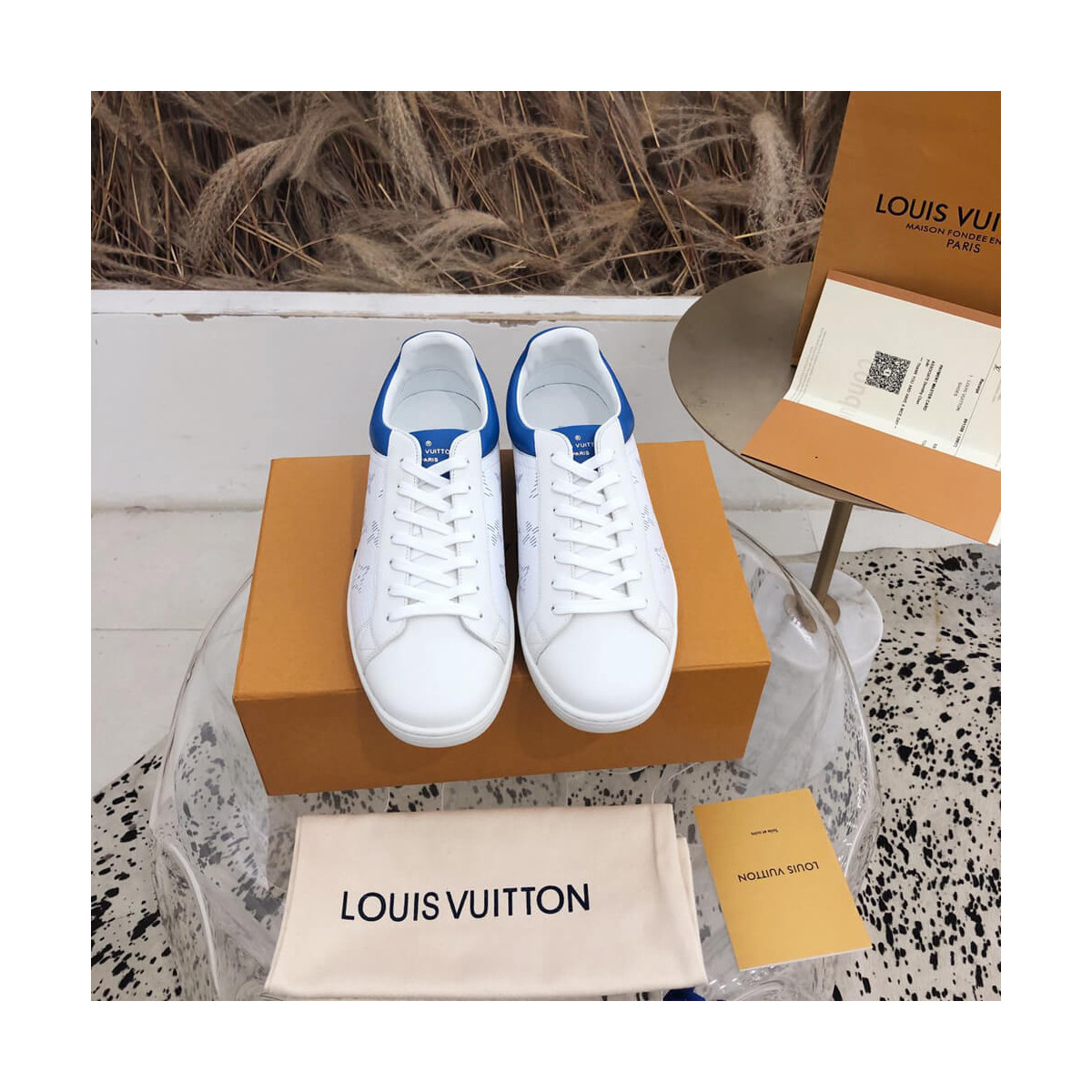 Louis Vuitton Frontrow Sneakers 1A6419 Blue