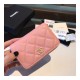 Chanel Grainy Calfskin Classic Zipped Card Holder A84511