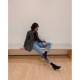 Celine 7cm Sock Ankle Boots 179425