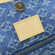 Louis Vuitton Monogram Denim CarryAll MM Bag M46855