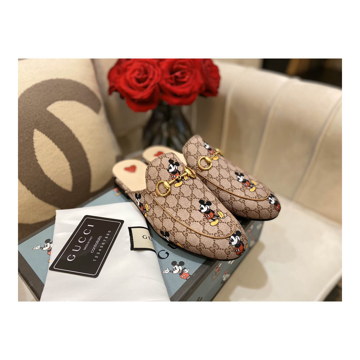 Gucci GG Disney x Gucci Princetown Slipper 603469