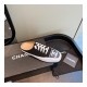 Chanel Canvas Lace Up Cap Toe Slipper 382301