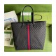 Balenciaga x Gucci Hacker Large Tote Bag 680127 Black